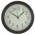 Black Bezel White Face Arabic 2" (50mm) Clock Insert/Fit Up