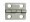 Nickel Plated 3/4x5/8 Inch Hinge