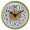 White Fancy Face Arabic 2-3/4 clock insert