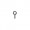 Tiny Zinc Plated Screw Eye 5/16 long