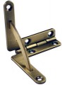 Quadrant Antique Brass Hinges Solid Brass