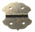 Antique Brass Plated Butterfly Hinge