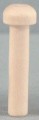 Toy Wheel Axle Peg for 1/4 Hole