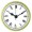 2-1/4 Inch (59mm) White Face Roman Clock Insert/Fit Up