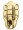 Drawbolt Latch w/Lock Brass Plated