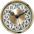 3-1/2 (90mm) White Fancy Arabic Clock Insert/Fit Up