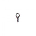 Tiny Zinc Plated Screw Eye 5/16 long