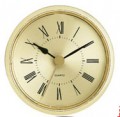 2 1/2 Inch gold face roman clock fit up