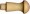 Heart Micro Shaker Pegs 1 1/8 inch 1/4 inch tenon