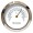 White 1 7/16" (36mm) "Shower Proof" Miniature Quartz Clock Thermometers