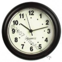 Matte Black Bezel 1-7/16 (36mm) Clock Fit-Up Insert