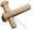 Toy Wheel Axle Peg for 3/8 Hole