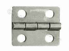 Nickel Plated 3/4x5/8 Inch Hinge