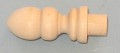 Hardwood Finials 2 7/8 H X 15/16 D 3/8 tenon