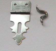 Hasp For Padlock Nickel Plated