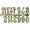 Arabic Clock Numbers Self Adhesive