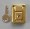 Small Box Lid Latch With Keyed Lock Brass Exposed