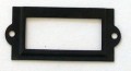 Card Holder 1x1-5/8 Black Plated