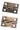 1 x 1-1/2 Antique Brass Hinge