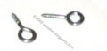 Screw Eye 214 nickel Plate